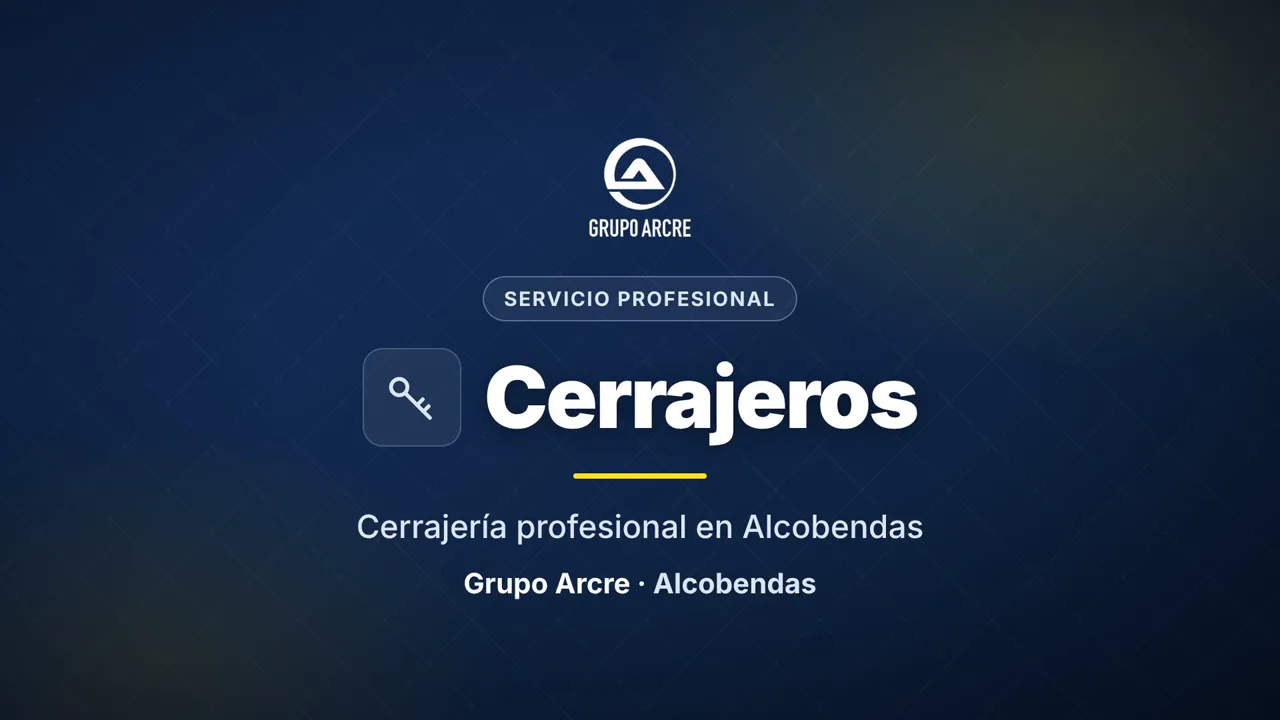 Cerrajería profesional en Alcobendas
