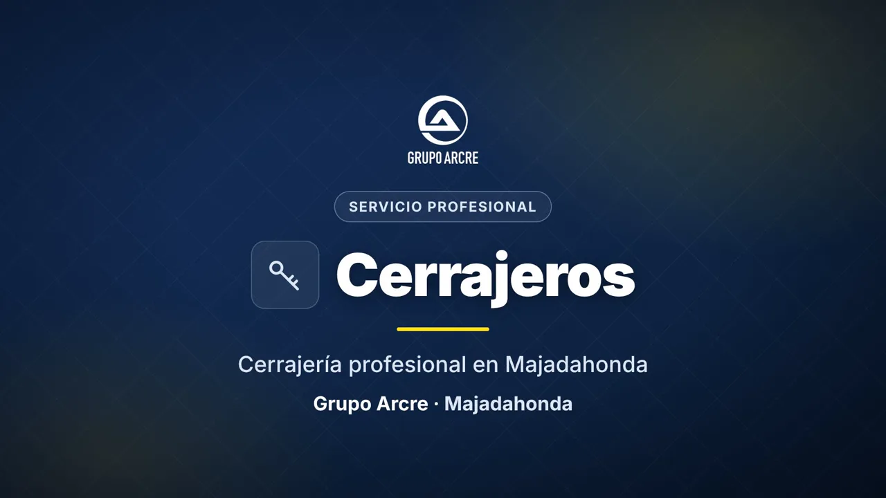 Cerrajería profesional en Majadahonda