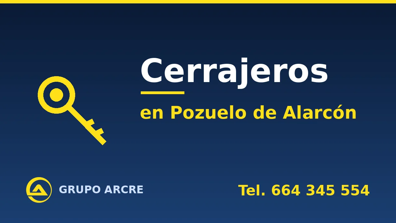 Cerrajería profesional en Pozuelo de Alarcón